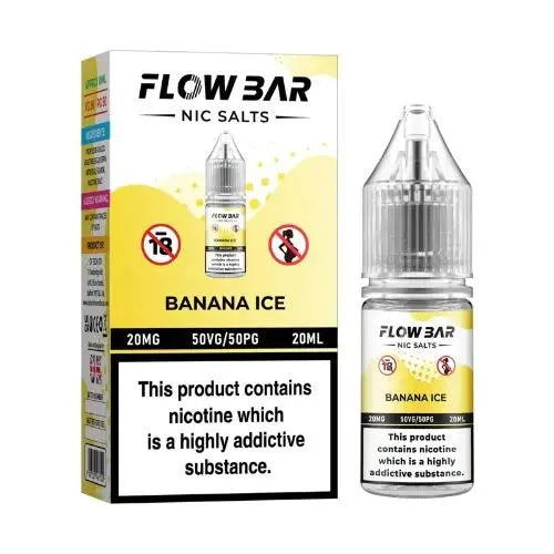 Flow Bar Nic Salts- 20ml- Pack of 10 - Vape wholesale supplies